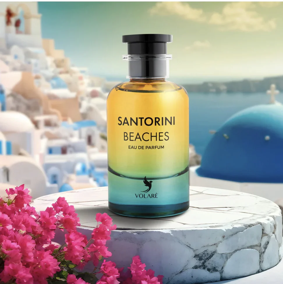 Santorini Beaches Volare – Le Parfum qui Vous Transporte sous le Soleil