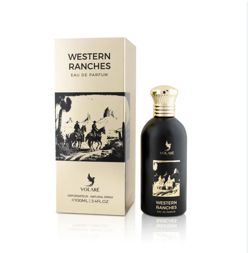 Parfum Western Ranches Volaré  L’esprit sauvage et élégant