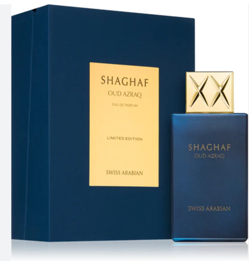 Capture d’écran 2025-09-03 à 15.28.14 Swiss Arabian Shaghaf Oud Azraq Profondeur et Élégance