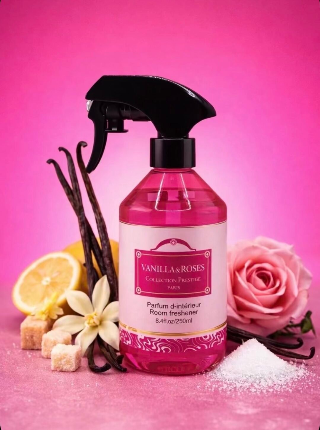 Collection Prestige - Spray Vanille et Rose